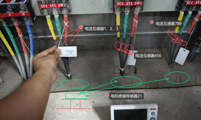 相关传感器现场安装示意图注